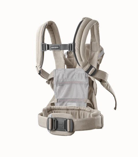BABYBJORN - nosidełko Harmony, Woven Jasny Beż melanż