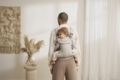 BABYBJORN - nosidełko Harmony, Woven Jasny Beż melanż