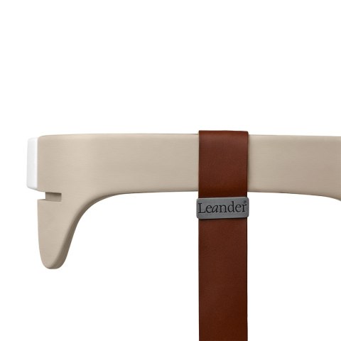 LEANDER - barierka do krzesełka do karmienia CLASSIC™ i LOUIE™, buk, Cappuccino