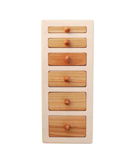 Wooden Story Drewniana Układanka Puzzle Klocki Szerokie i Wąskie