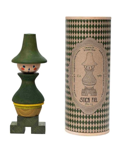 Wooden Story Układanka LALA Stick Fig No.07 - Kolorowa