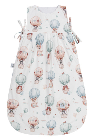 Śpiworek niemowlaka Duży bawełniany 6-18 m 2,5 tog Pieski