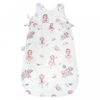 Śpiworek niemowlaka Duży bawełniany 6-18 m 2,5 tog Wróżki