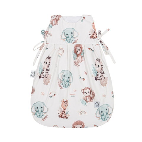 Śpiworek niemowlaka bawełniany Mały 0-6 M 2,5 tog Safari
