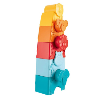 Chicco Eco+ Zwierzątka układanka i wieża 2w1