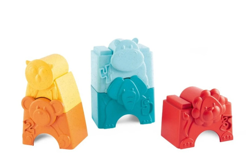 Chicco Eco+ Zwierzątka układanka i wieża 2w1