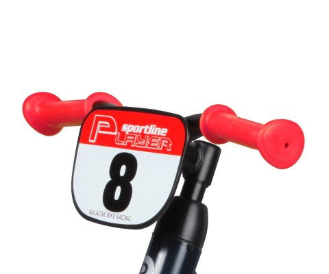 Qplay Rowerek biegowy Player red