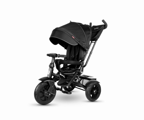 Qplay Rowerek trójkołowy Premium Black 6w1