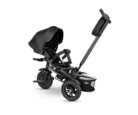 Qplay Rowerek trójkołowy Premium Black 6w1
