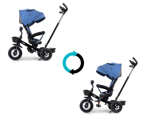 Milly Mally Rowerek trójkołowy Movi denim 5w1