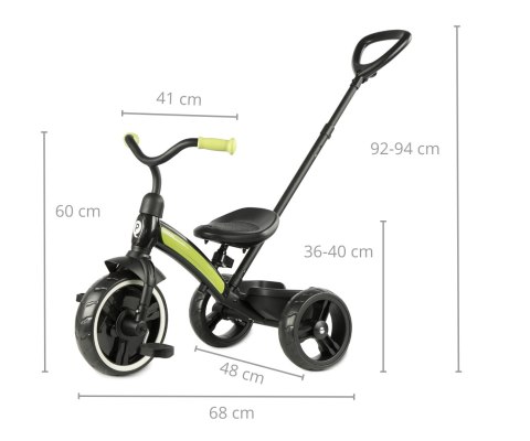 Qplay Rowerek trójkołowy Elite Plus new green
