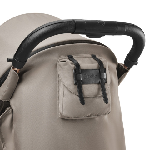 Elodie Details - wózek spacerowy MONDO - Tender Taupe + pałąk do wózka - ZESTAW