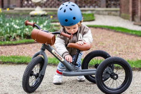 Kask dziecięcy na rower rolki deskorolkę hulajnogę niebieski XS Trybike