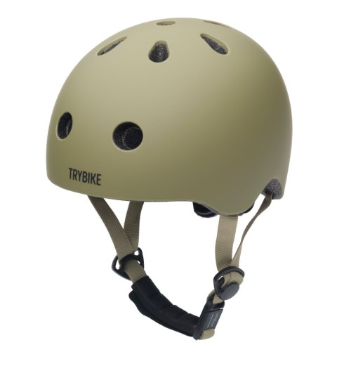 Kask dziecięcy na rower rolki deskorolkę hulajnogę zielony XS Trybike