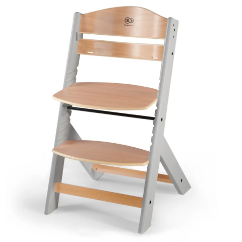 Kinderkraft Krzesełko do karmienia ENOCK Grey + poduszka