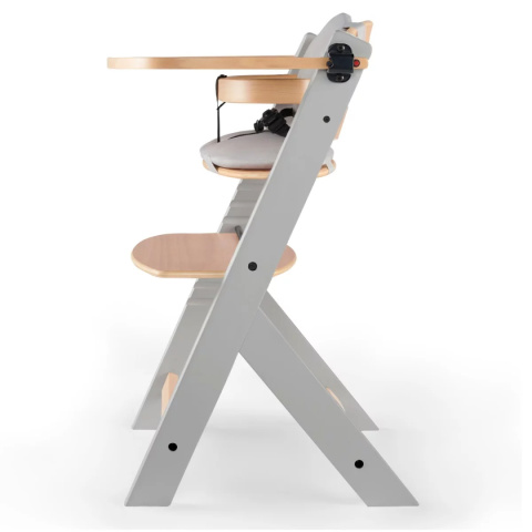Kinderkraft Krzesełko do karmienia ENOCK Grey + poduszka