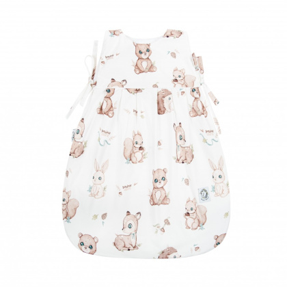 Śpiworek niemowlaka bawełniany Mały 0-6 M 2,5 tog Las