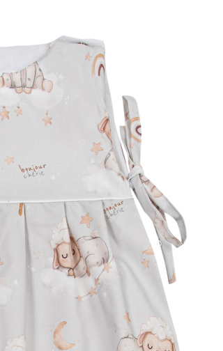 Śpiworek niemowlaka bawełniany mały 0-6 M 2,5 tog Owieczki