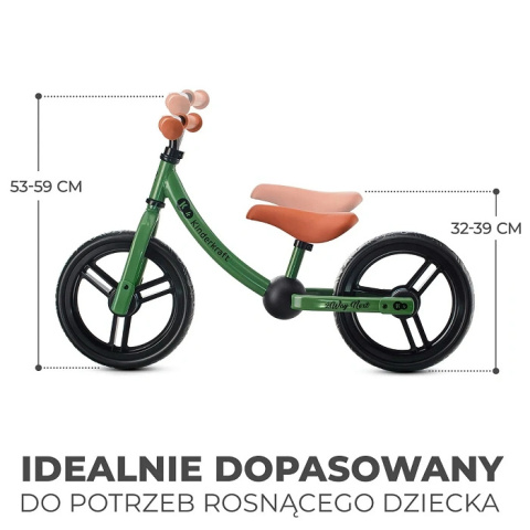 Kinderkraft Rowerek biegowy 2WAY NEXT light green