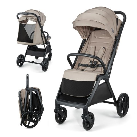 Kinderkraft Wózek spacerowy LOOM LINEN beżowy