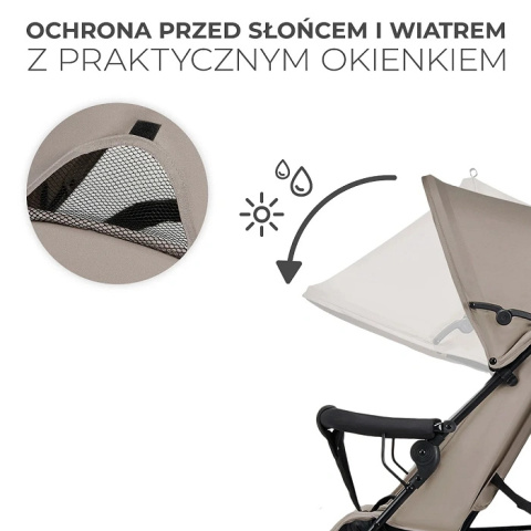 Kinderkraft Wózek spacerowy TIK STONE beżowy