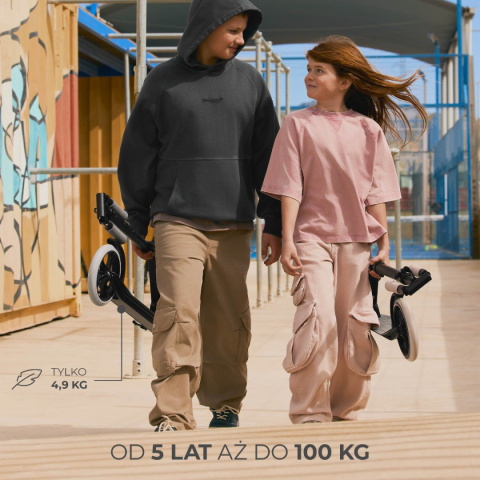 Kinderkraft Hulajnoga FREELY beżowy