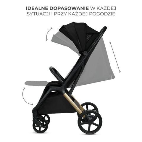 Kinderkraft Wózek spacerowy LOOM INK czarny