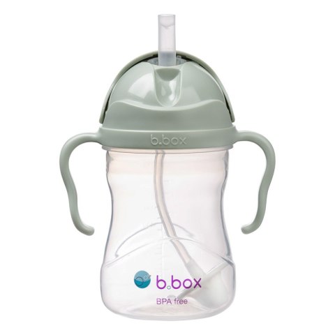 B.Box Bidon ze słomką 240 ml sage szałwia