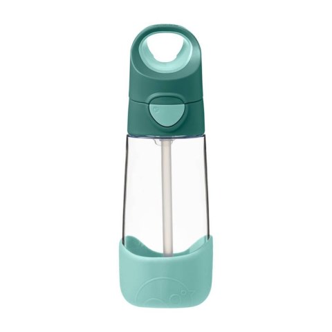B.Box Butelka tritanowa ze słomką 450 ml Emerald Forest