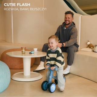 Kinderkraft Rowerek biegowy CUTIE FLASH niebieski