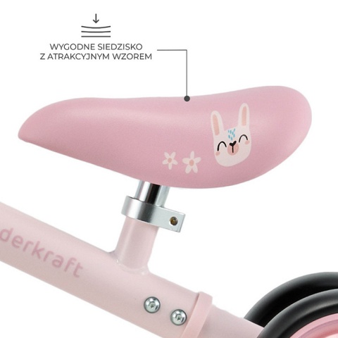 Kinderkraft Rowerek biegowy CUTIE FLASH różowy