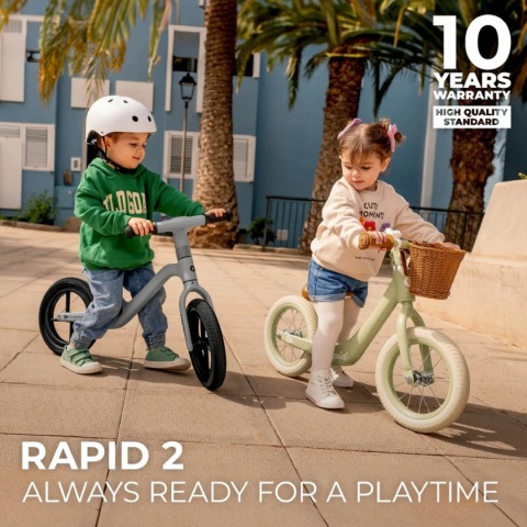 Kinderkraft Rowerek biegowy RAPID savannah green
