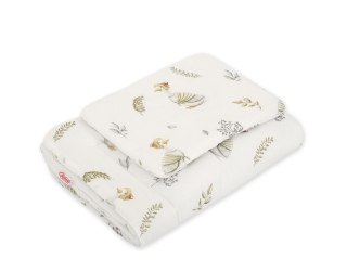 Komplet pościeli dla niemowląt z wypełnieniem 2-cz 75x100cm NEWBORN - Gąski