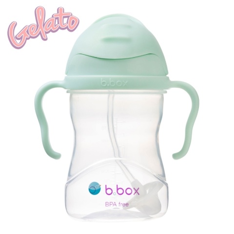 B.Box Bidon ze słomką 240 ml Pistachio
