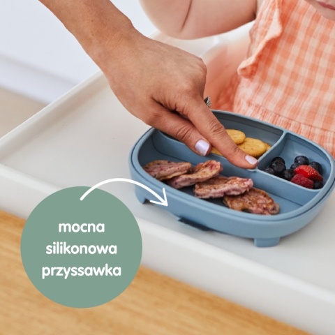 B.Box Talerzyk z przyssawką 2w1 błękitny ocean
