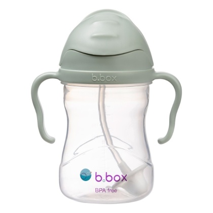 B.Box Bidon ze słomką 240 ml sage szałwia