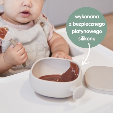 B.Box Miseczka z przykrywką blush różowy