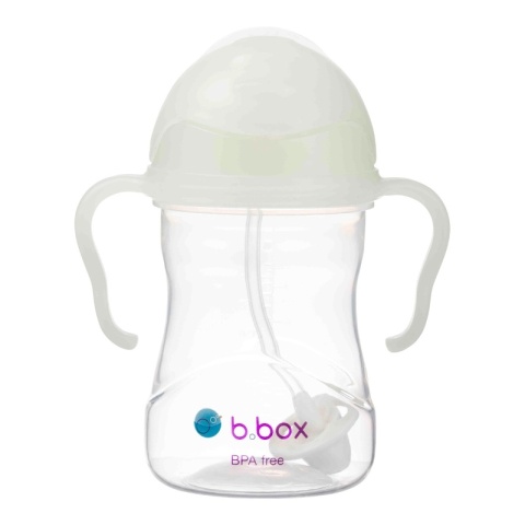 B.box Bidon ze słomką 240 ml glow świecący w ciemności