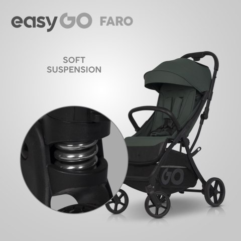 Wózek dziecięcy EasyGo Faro Sage Zielony