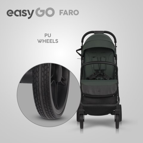 Wózek dziecięcy EasyGo Faro Sage Zielony