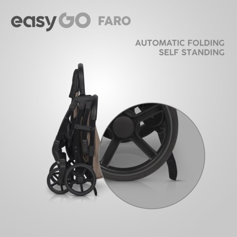 Wózek dziecięcy EasyGo Faro Savana Beżowy