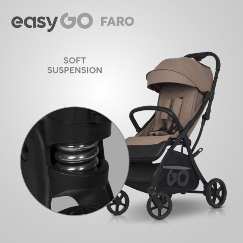 Wózek dziecięcy EasyGo Faro Savana Beżowy