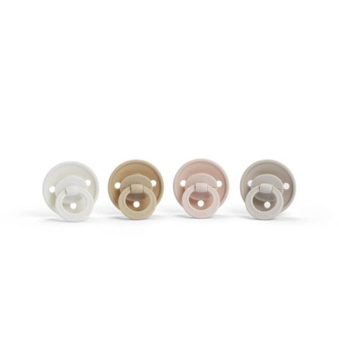 ELODIE DETAILS - smoczek silikonowy 0-6 m Binky Bunlde, powder pink - 2 sztuki