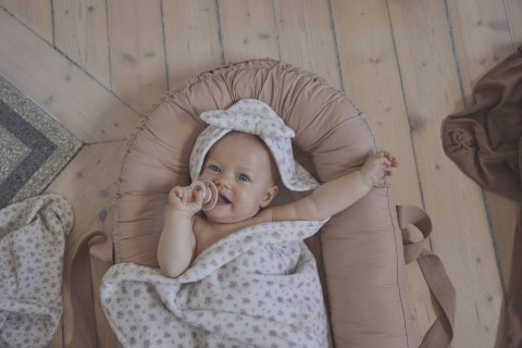 ELODIE DETAILS - smoczek silikonowy 0-6 m Binky Bunlde, powder pink - 2 sztuki