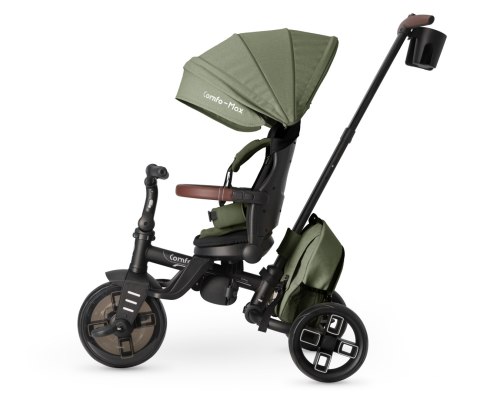 Qplay Rowerek Trójkołowy 7w1 Comfo Max Olive Green