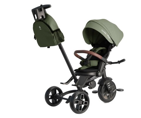Qplay Rowerek Trójkołowy 7w1 Comfo Max Olive Green