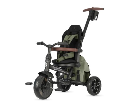 Qplay Rowerek Trójkołowy 7w1 Comfo Max Olive Green