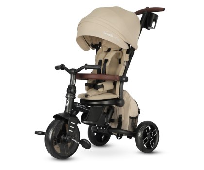Qplay Rowerek trójkołowy 7w1 Comfo Max Beige