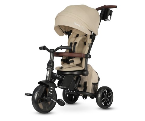 Qplay Rowerek trójkołowy 7w1 Comfo Max Beige