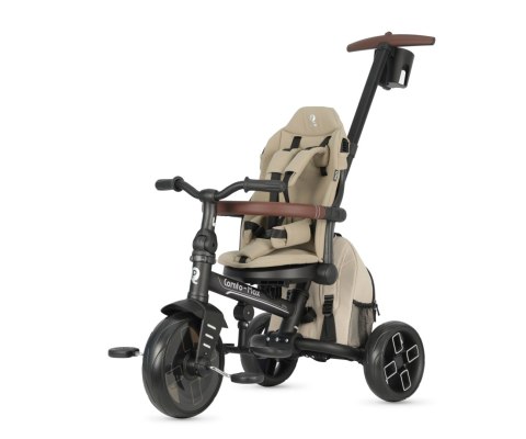 Qplay Rowerek trójkołowy 7w1 Comfo Max Beige